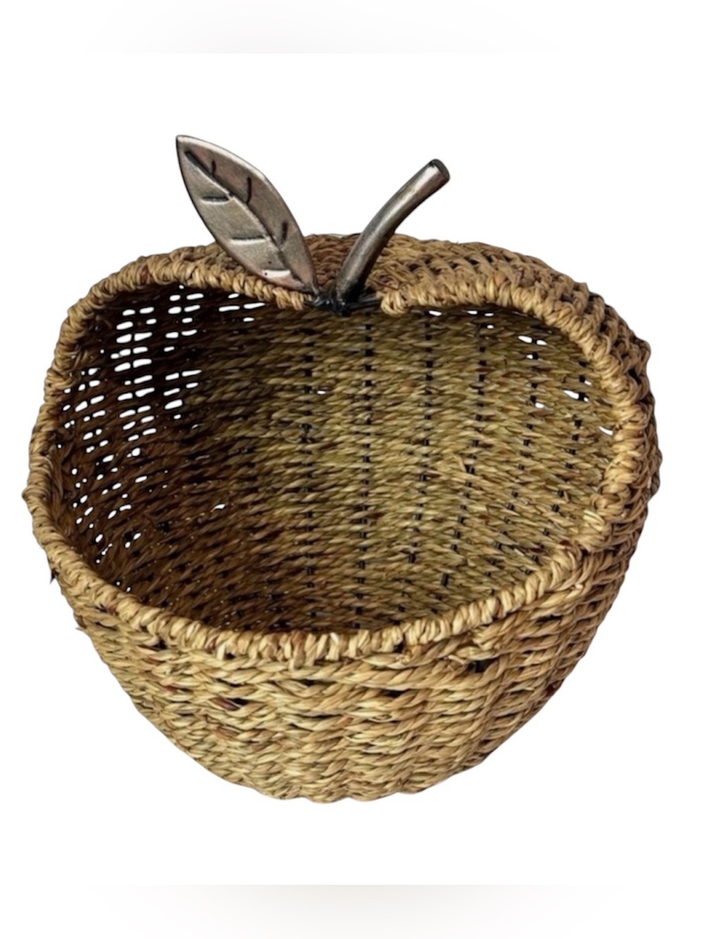 Vintage Apple Basket – Woven Cottage Decor